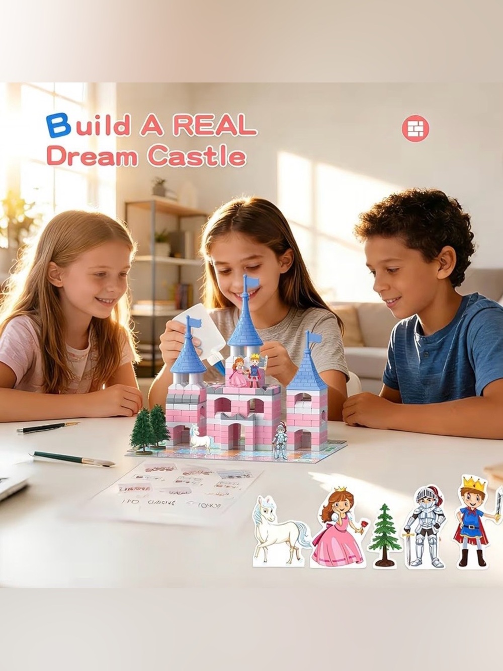 286 PCS Princess Castle Building Kit - Picture 3 of 5